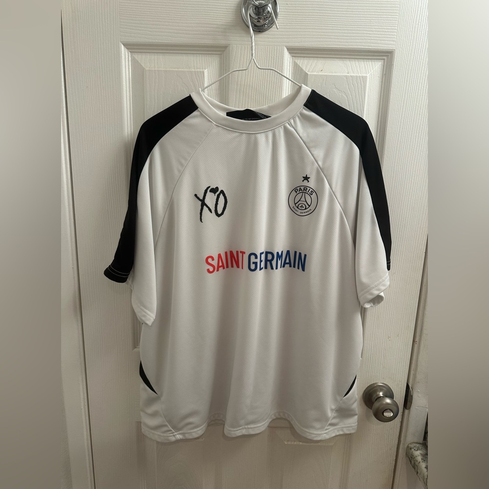The Weeknd PSG jersey